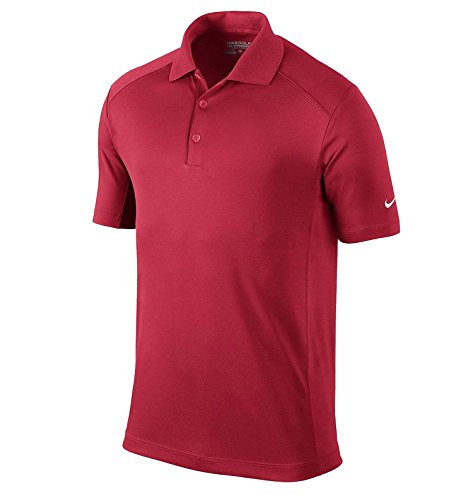 Nike Men's Dri-Fit Victory Golf Polo Shirt-Gym Red-XL