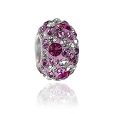 * Neuheit * Heuer Schmuck Bead SWAROVSKI ELEMENTS & 925 Sterling Silber