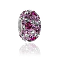 * Neuheit * Heuer Schmuck Bead SWAROVSKI ELEMENTS & 925 Sterling Silber