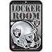 Oakland Raiders Locker Room Personnel Only Sign