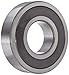 NSK 6312VVC3 Deep Groove Ball Bearing, Single Row, Double Non-Contact Seals, Pressed Steel Cage, C3 Clearance, Metric, 60mm Bore, 130mm OD, 31mm Width, 5300rpm Maximum Rotational Speed, 11690lbf Static Load Capacity, 18434lbf Dynamic Load Capacity