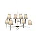 Robert Abbey 673 Eight Light Chandelier