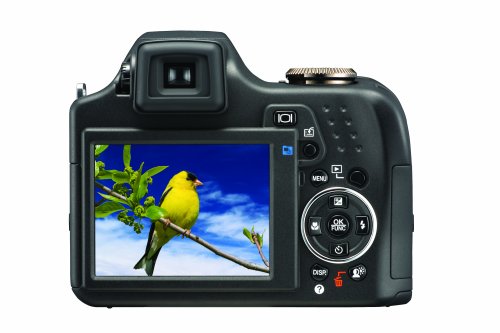 Olympus SP-590 UZ 12MP Digital Camera with 26X Wide Angle Optical Dual Image Stabilized Zoom and 2.7 inch LCD