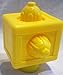 Mattel Fisher Price Pop Onz Pop 'N Stack Blocks, Pop-onz Barnyard Blocks Pop-onz Building System - Jungle Block Bucket, Yellow Replacement Figure Toy  : image