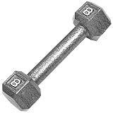 Cap Barbell 8 lb Hexagon Solid Dumbbell Weight