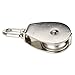 BQLZR M50 Stainless Steel 304 Single Wheel Swivel Pulley Block Loading 400kg