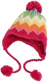 San Diego Hat Girls 2-6x Knit Zig Zag Trapper,Pink,5-7 years