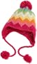 San Diego Hat Girls 2-6x Knit Zig Zag Trapper,Pink,5-7 years