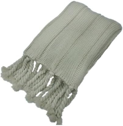 Mystique Home Fashions CHUNKY TASSEL THROW