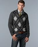 Review Tommy Hilfiger  / Tommy Hilfiger Alex Argyle Button Mock Turtleneck