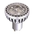 Eiko 01047 - LEDP-4W/GU10/FL/830 - 4 Watt LED MR16 Lamp with GU10 Base, 3000K