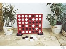 GIANT FOUR IN A ROW/ OUTDOOR FUN GARDEN GAME/ NEW