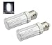 Bonlux Screw Socket 110v E27 E26 LED Household Light Bulb 6w Daylight 6000k LED Corn Bulb 50w Equivalent (6 Watts Pack-2)