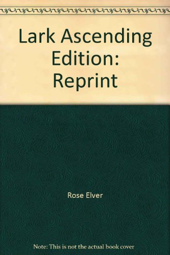 Lark Ascending (Harlequin Premier Edition, 19) (Paperback)