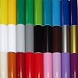 6" x 12" Adhesive-Backed Vinyl - 27 Sheets of Assorted Colors for Craft & Cricut Cutters - V0001