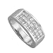 14K White Gold Diamond Wedding/Anniversary Band - 1.00 Ct.