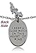 Glamour Girl Gifts Inspirational Silver Tone I Keep a Close Watch on This Heart of Mine Gun Charm Necklace - INSCRIBED ON BOTH SIDES