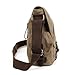 OSOPOLA M-1079 Leisure Cotton Canvas Cross Body Messenger Bag For Men