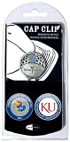 NCAA Kansas Jayhawks 2 Marker Cap Clip