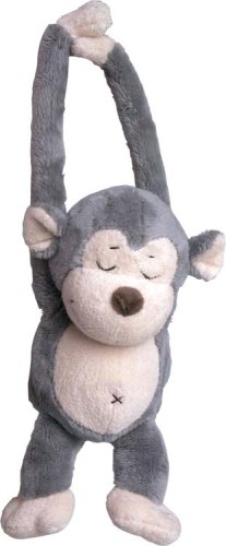Childrens Toyshop  Toys : Snoozing and snoring cuddly monkey