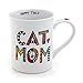 Our Name is Mud “Cat Mom” Porcelain Mug, 16 oz.