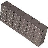 30 Neodymium Magnets 1/4 x 1/4 x 1/8 inch Block N48