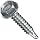 Zinc Plated Steel Self Drillling Screw, Hex Head