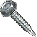 Zinc Plated Steel Self Drillling Screw, Hex Head