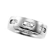 14K White Gold Diamond Wedding Band Duo - Lady's Ring - 0.33 Ct.