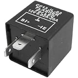 uxcell&reg; Car Vehicle 3 Pin LED Turn Blinker Light Flasher Relay 12V DC 0.02-20A