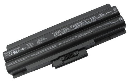 Replacement Battery for Sony Vaio VPC-F115FM [No BIOS Update Required] Tech Hobo� Max-Life Series 12-Cell [Wonderful-Capacity] [Black] [Plug-and-Play]