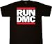 Run DMC Logo Portrait Black T-shirt Tee