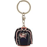 NHL Columbus Blue Jackets 2-Sided Jersey Keychain