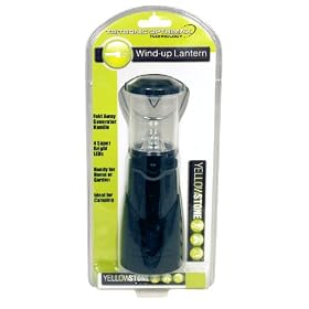Yellowstone 4 LED Wind-Up Lantern - Black, 1 Pack