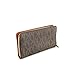 Michael Kors Hamilton Large Zip Around - Gold Hardware Brown/Luggage One Size