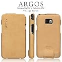 SGP ギャラクシー S 2 ケース ARGOS 【 ビンテージ・ブラウン 】 本革 docomo Galaxy S2 ケース sc 02c