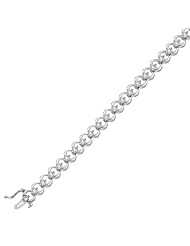Sterling Silver Diamond Bracelet 1/2ctw
