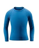 Vaude - Sous-v&ecirc;tement de ski - Haut enfant - Thermique - bleu - 8-9 ans (128 cm)