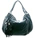 Hobo Tasche von Eternel in marineblau, mit dekorativer Quaste. Stylische Damenschultertasche , tolles Material und sehr gute Verarbeitung, in den Maßen B38XH30XL12cm