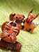 * YORKSHIRE TERRIER * Dog Leather Japanese Cell Phone Charms VANCA Craft Petit Mini Mascot