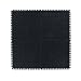 The Andersen Company 4402 Nitrile Rubber Comfort Scrape Modular Middle Tile with Grit and Holes, 36" Length x 36" Width x 0.562" Thick, Black (Box of 2)