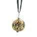 Handmade Murano Pendant - Peacock Brown