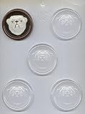 Best Price CK Products Bulldog Head on 2-1/2-Inch Round Chocolate Mold