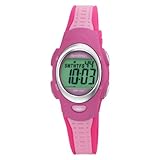 Armitron Women's 456967PNK Chronograph Pink Strap Digital Sport Watch