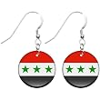 Iraq Flag Earrings