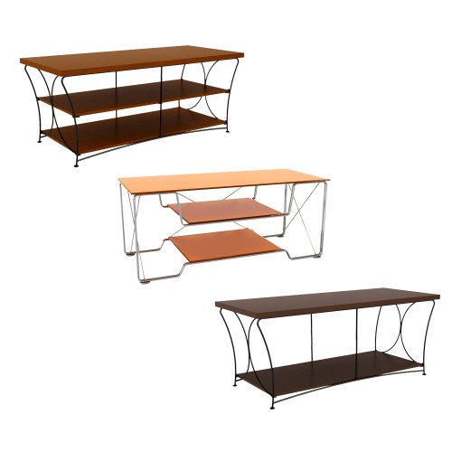 Nuvo 2 and 3 Tier TV Stand Collection