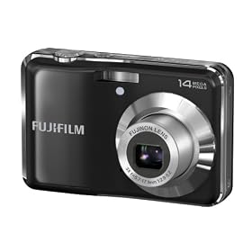 Fujifilm FinePix AV200 Digital Camera - Black (14MP, 3x Optical Zoom) 2.7 inch LCD