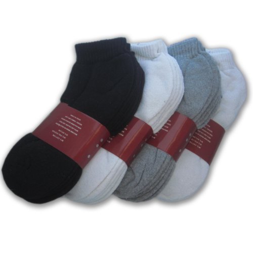 Wholesale Lot 48 Pairs Men's Sport Socks Ankle/Quarter Crew Athletic Socks