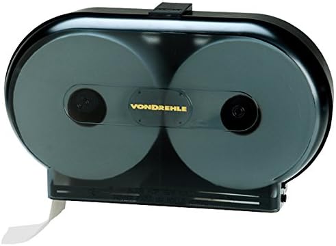 Von Drehle 2-Ply Jumbo Roll Toilet Tissue Double Jr Dispenser Smoke