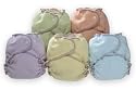 Kissaluvs Fitted Cloth Diaper: Size 0 (5-16 lbs) - 3pack Girl Colors